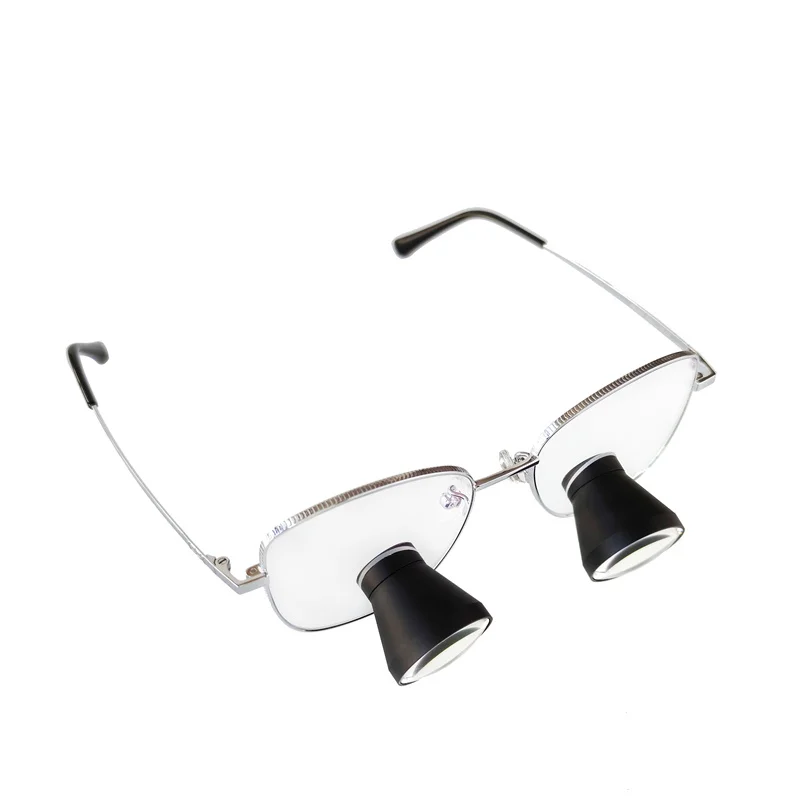 3.5X Titanium Frame TTL Loupe Through The Lens Dental Medical Surgical Ultra-light Loupes Embedded IPD Customized(TTL3.5X-T) 
3.5X Titanium Frame TTL Loupe Through The Lens Dental Medical Surgical Ultra-light Loupes Embedded IPD Customized(TTL3.5X-T)