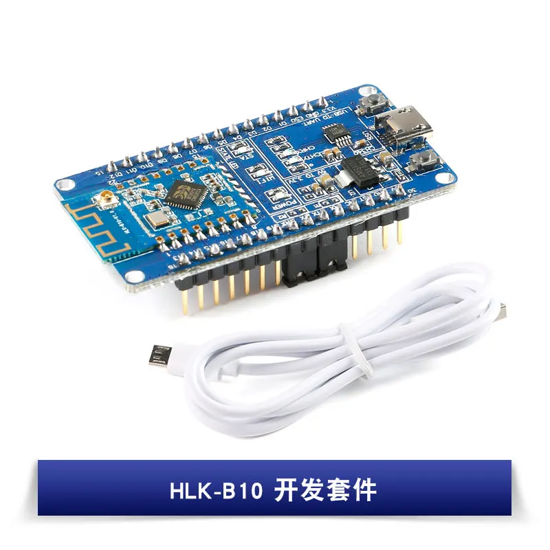 HLK-B10 Bluetooth serial port BLE Bluetooth 5.0 chip wireless Bluetooth to TTL transparent transmission ultra-low power module
HLK-B10 Bluetooth serial port BLE Bluetooth 5.0 chip wireless Bluetooth to TTL transparent transmission ultra-low power module