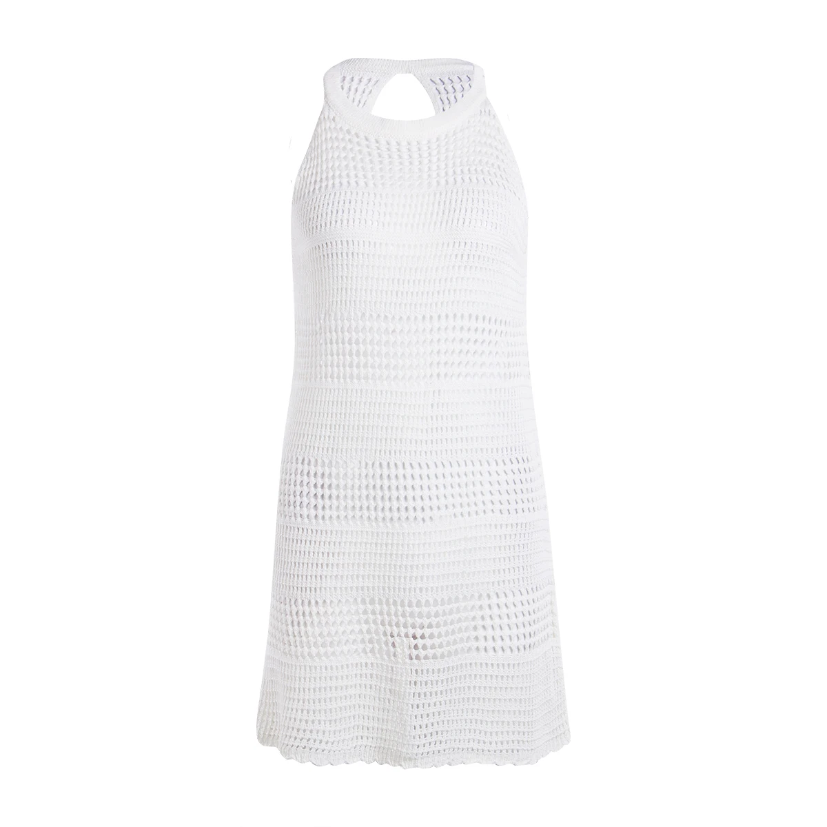 Summer Women Bikini Cover-Up Dress Sleeveless Knitted Hollow Out Beachwear Long/Short Beach Cover Up
Summer Women Bikini Cover-Up Dress Sleeveless Knitted Hollow Out Beachwear Long/Short Beach Cover Up