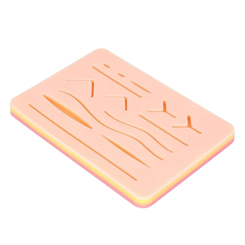 Y Traumatic Skin Suture Training Model Pad with Wound Silicone Suture Practice Pad Teaching Equipment
Y Traumatic Skin Suture Training Model Pad with Wound Silicone Suture Practice Pad Teaching Equipment
