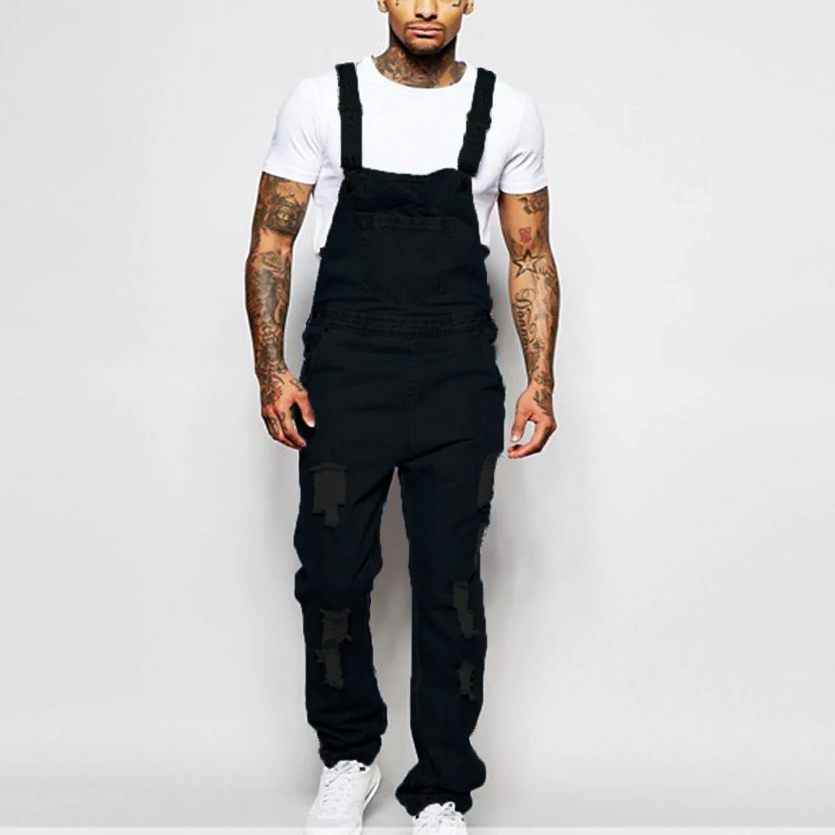 Spijkerbroeken Heren New Jean Homme Fashion Black Peto Vaquero Hombre Slim Fit Tejano Hombre Suspender Men's Jeans Bib Pants
Spijkerbroeken Heren New Jean Homme Fashion Black Peto Vaquero Hombre Slim Fit Tejano Hombre Suspender Men's Jeans Bib Pants