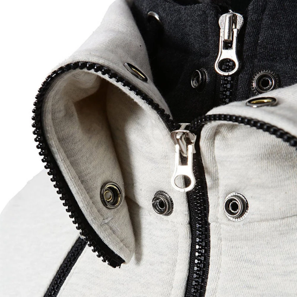 Winter Fashion Men Turtle Neck Long Sleeve Pockets Hoodie Sweatshirt Warm Jacket
Winter Fashion Men Turtle Neck Long Sleeve Pockets Hoodie Sweatshirt Warm Jacket