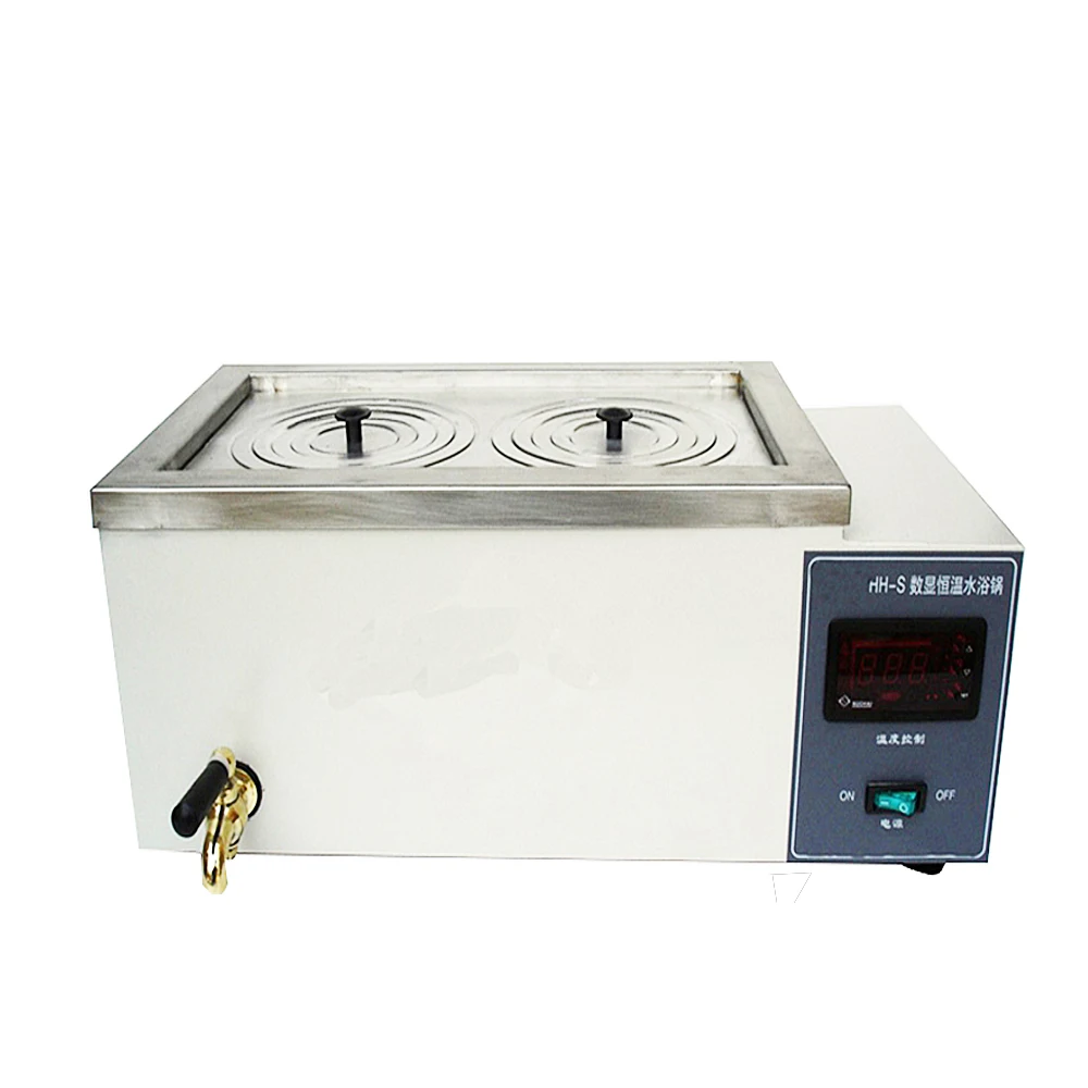 HH-S2 Digital Two-opening Laboratory Waterbath With Stainless Steel Liner
HH-S2 Digital Two-opening Laboratory Waterbath With Stainless Steel Liner
