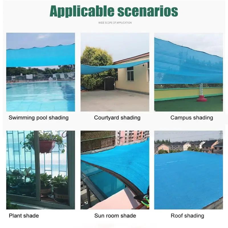Garden Shade Net Anti-UV 8-pin HDPE Privacy Screen Netting Garden Screening Windbreak Fencing 90% Shade Net
Garden Shade Net Anti-UV 8-pin HDPE Privacy Screen Netting Garden Screening Windbreak Fencing 90% Shade Net