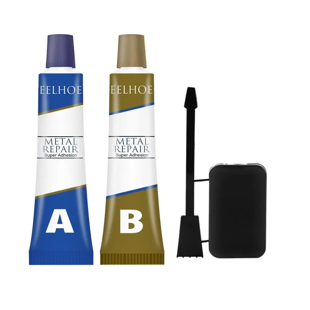 2pcs Industrial Heat Resistance Cold Weld Metal Repair Paste Cream Glue Set Cold Weld Glue Repairing Agent 50/80/100g
2pcs Industrial Heat Resistance Cold Weld Metal Repair Paste Cream Glue Set Cold Weld Glue Repairing Agent 50/80/100g