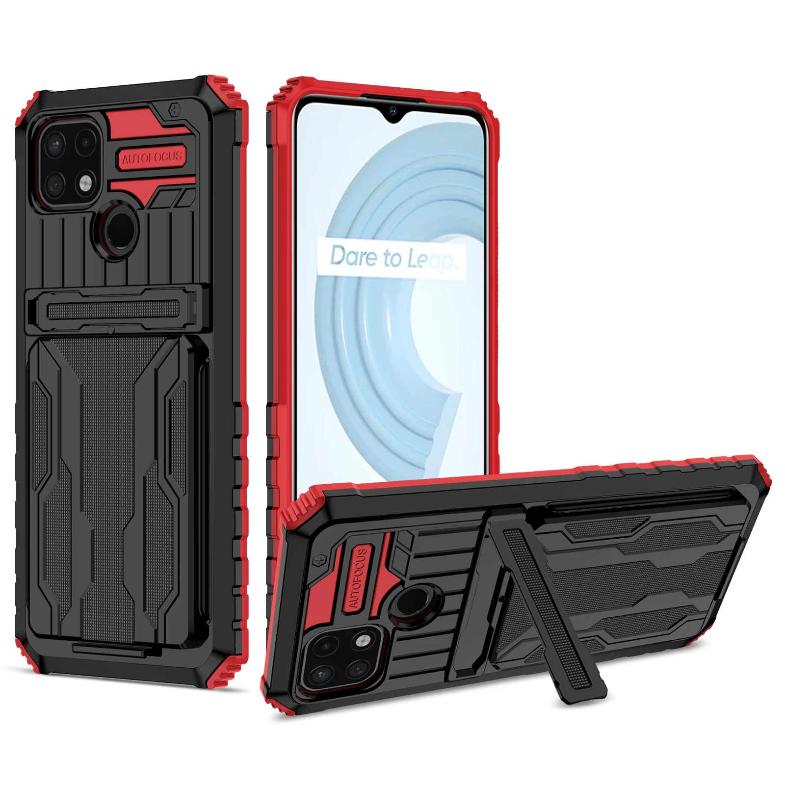 Fashion Card Slotr Phone Case For OPPO Realme 5 C3 5i 6i C17 C12 C15 C25 C20 C21 C11 C20A 2021 7i Global Armor Anti-fall Cover
Fashion Card Slotr Phone Case For OPPO Realme 5 C3 5i 6i C17 C12 C15 C25 C20 C21 C11 C20A 2021 7i Global Armor Anti-fall Cover