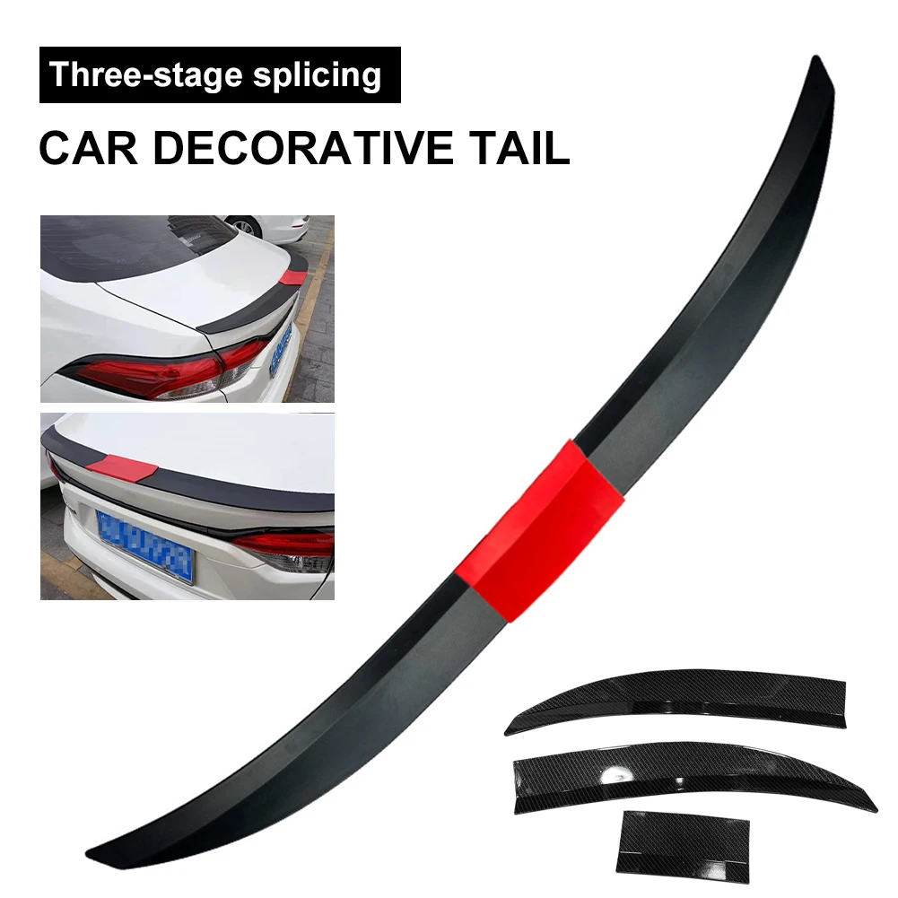 Universal Car Trunk Spoiler Wing Adjustable Tail Spoiler Lip Carbon Fiber Adhesive Anti-Aging Car Styling Exterior Decoration
Universal Car Trunk Spoiler Wing Adjustable Tail Spoiler Lip Carbon Fiber Adhesive Anti-Aging Car Styling Exterior Decoration