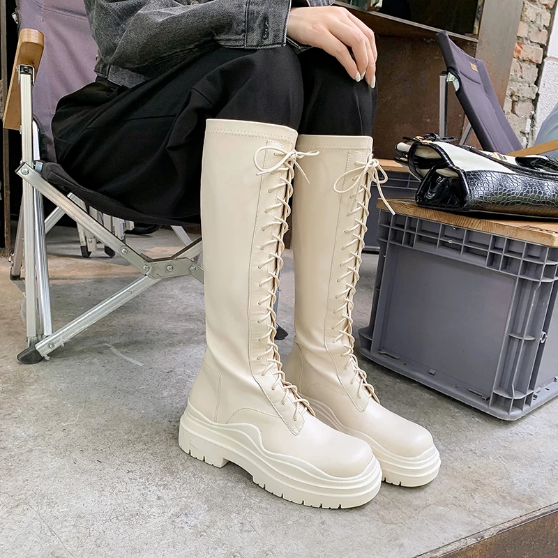 Riding Boots Women Genuine Leather Party Casual Shoes Woman Platform Shoes Side Zipper Ankle Boots Autumn Winter High Boots
Riding Boots Women Genuine Leather Party Casual Shoes Woman Platform Shoes Side Zipper Ankle Boots Autumn Winter High Boots