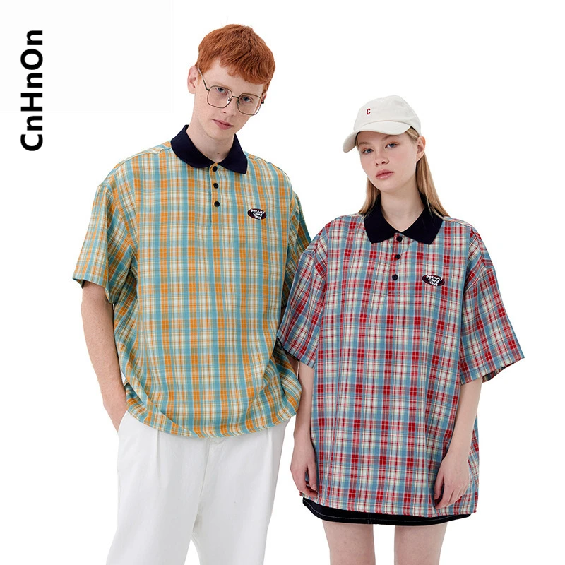 Летняя новая свободная футболка CnHnOn в японском и корейском стиле колледжа с лацканами и вышивкой с короткими рукавами H1109
Летняя новая свободная футболка CnHnOn в японском и корейском стиле колледжа с лацканами и вышивкой с короткими рукавами H1109