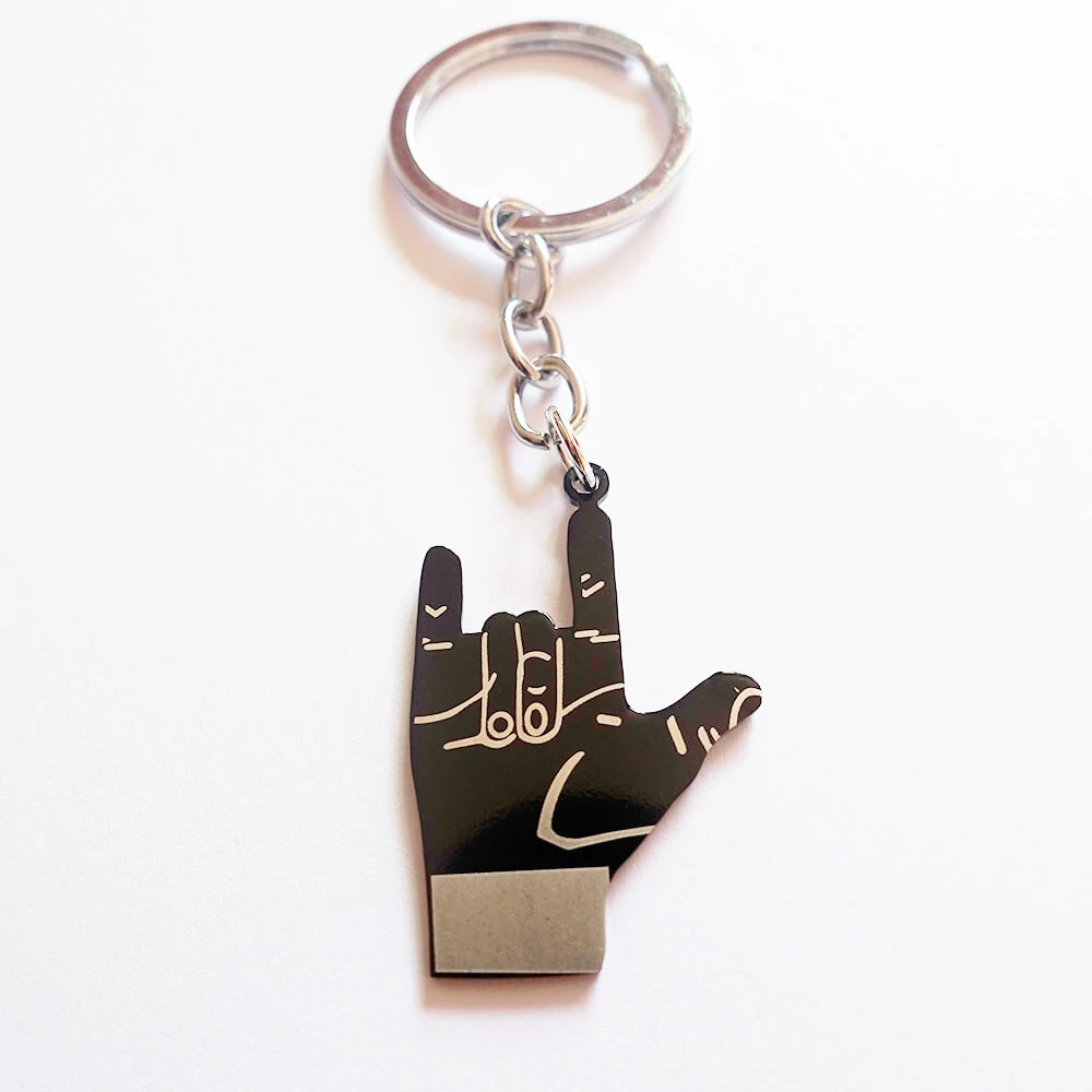 12 Pieces Rock N Roll Keyring Stainless Steel Black Rock Hand Sign Pendant Charm Keychain Rock Star Men Women Wholesale Jewelry
12 Pieces Rock N Roll Keyring Stainless Steel Black Rock Hand Sign Pendant Charm Keychain Rock Star Men Women Wholesale Jewelry