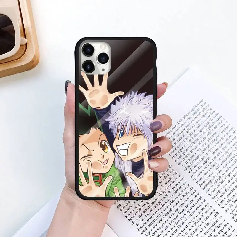 Чехол для телефона hunter x с Аниме Манга iPhone 11 12 13 pro XS MAX 8 7 6 6S Plus X SE 2020 XR | Мобильные