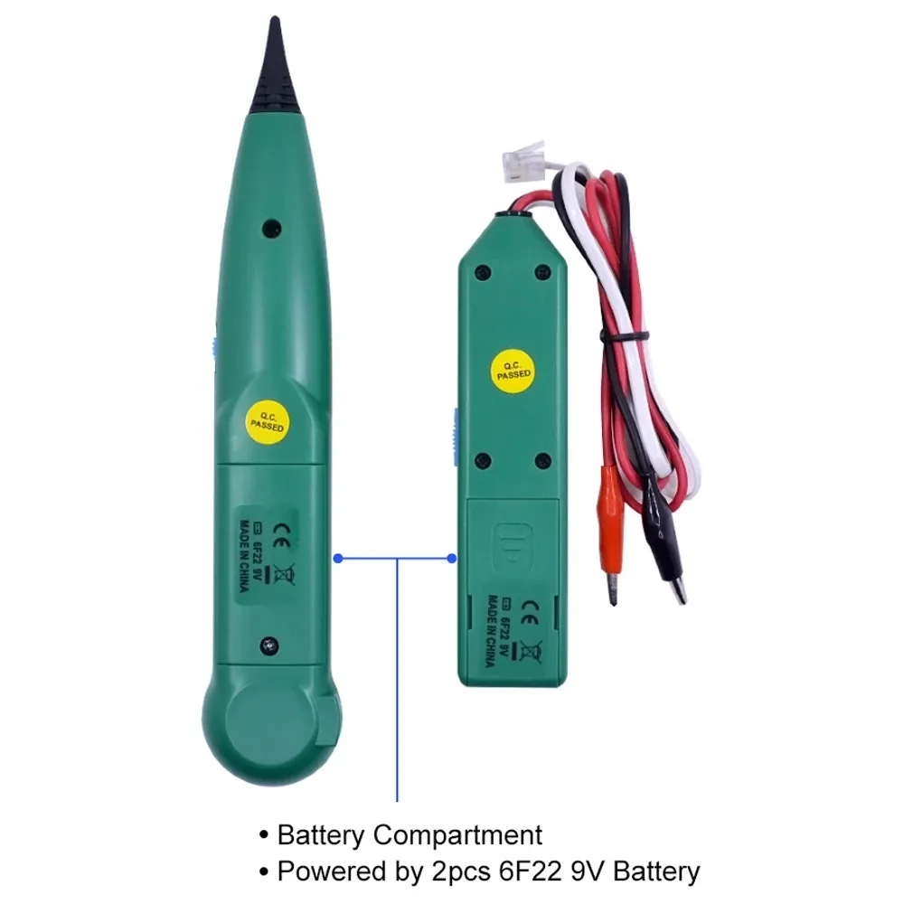 1.5kHz Aimometer MS6812 Telephone Line Tracker Cable Tracer Wire Network Cable Tester Instruction Manual
1.5kHz Aimometer MS6812 Telephone Line Tracker Cable Tracer Wire Network Cable Tester Instruction Manual
