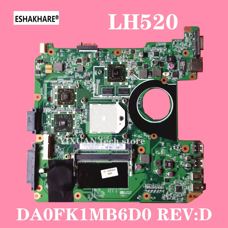 Материнская плата для ноутбуков Fujitsu LIFEBOOK LH520 материнская DDR3 AMD 100%|Материнские
