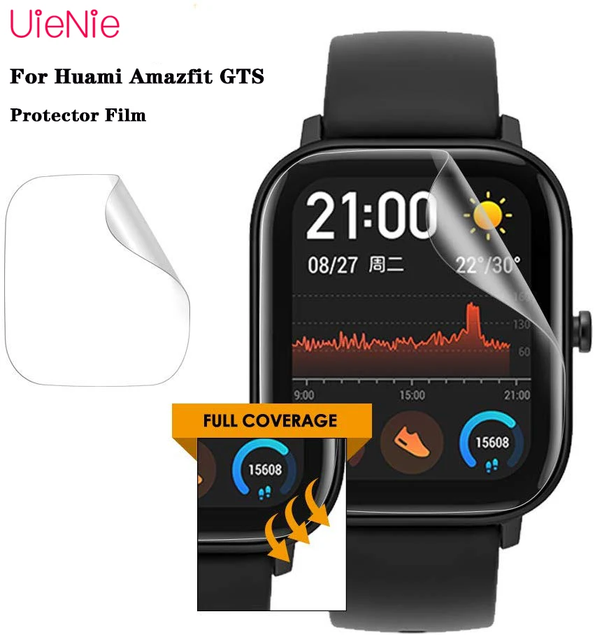 Soft TPU Screen Protector Film For Xiaomi Huami Amazfit GTS Sports Smart Watch Full Screen Protector Cover High Quality
Soft TPU Screen Protector Film For Xiaomi Huami Amazfit GTS Sports Smart Watch Full Screen Protector Cover High Quality