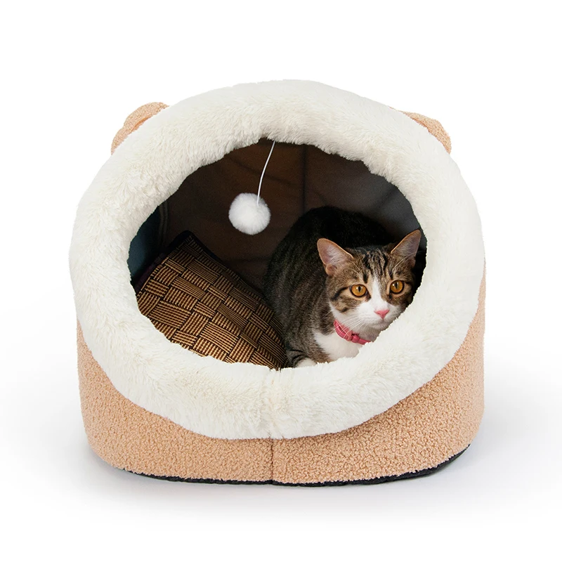 Winter Keep Warm Cat House Mohair Cat Bed Pet Sleeping Bag Soft And Comfortable Dog Bed Deep Sleep Breathable Cute Pets Supplies
Winter Keep Warm Cat House Mohair Cat Bed Pet Sleeping Bag Soft And Comfortable Dog Bed Deep Sleep Breathable Cute Pets Supplies