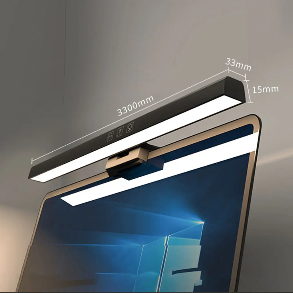 Computer Monitor Screen Lamp LED Dimmable Screen Hanging Light Desk Lamp LED Computer Light Adjustable Color Temperature
Computer Monitor Screen Lamp LED Dimmable Screen Hanging Light Desk Lamp LED Computer Light Adjustable Color Temperature