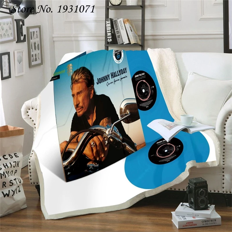 Johnny Hallyday 3D Blanket for Beds Hiking Picnic Thick Quilt Fashionable Bedspread Fleece Throw Blanket Adults Kids 05
Johnny Hallyday 3D Blanket for Beds Hiking Picnic Thick Quilt Fashionable Bedspread Fleece Throw Blanket Adults Kids 05