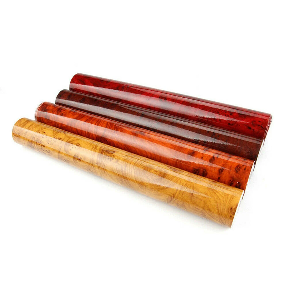 30*100cm PVC Self-adhesive Wood Grain Textured Car Wrap Film Car Internal Stickers DIY Furniture Wood Grain Film Accessorries
30*100cm PVC Self-adhesive Wood Grain Textured Car Wrap Film Car Internal Stickers DIY Furniture Wood Grain Film Accessorries