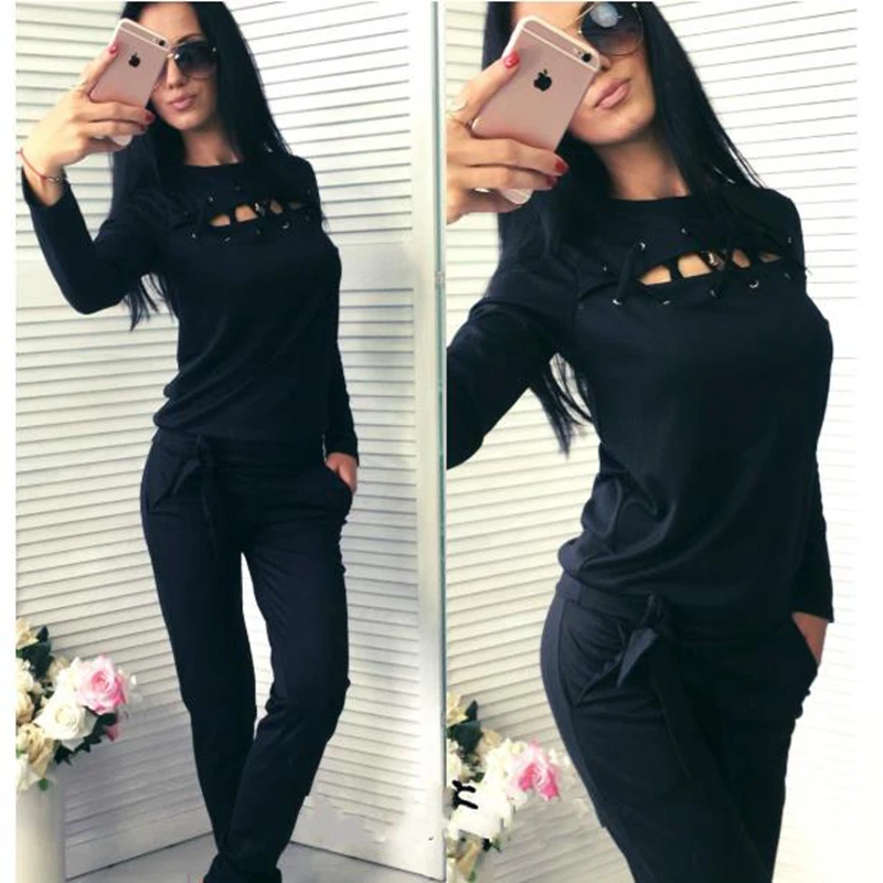Hot casual women's clothing, new long sleeve jacket + pants two-piece suit, running women's sports suit
Hot casual women's clothing, new long sleeve jacket + pants two-piece suit, running women's sports suit