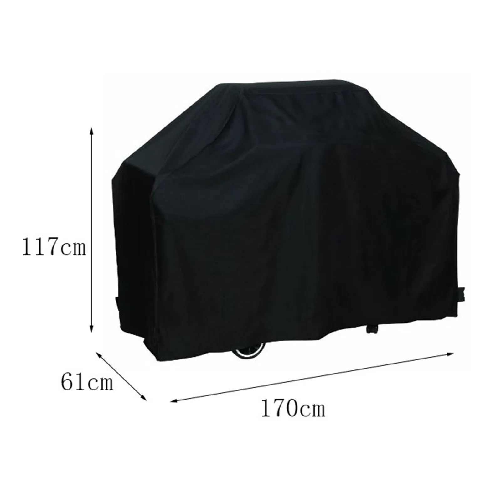 BBQ Cover Outdoor Dust Waterproof Weber Heavy Duty Grill Cover Rain Protective Outdoor Barbecue Cover Round Bbq Grill Black
BBQ Cover Outdoor Dust Waterproof Weber Heavy Duty Grill Cover Rain Protective Outdoor Barbecue Cover Round Bbq Grill Black