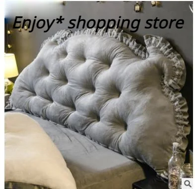 SongKAum Washable Princess Simplicity Long Bedside Pillows with Filling Nordic Style Pillow Single Double Home Cushion 
SongKAum Washable Princess Simplicity Long Bedside Pillows with Filling Nordic Style Pillow Single Double Home Cushion