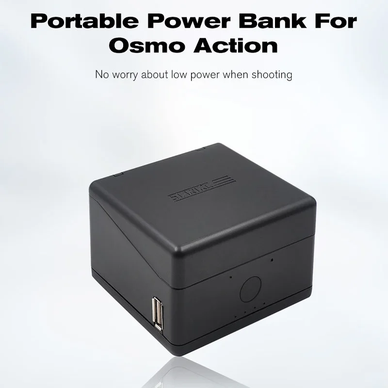 Startrc portable power bank 6000mah fast charger 95mins for DJI osmo action accessories sports camera parts 
Startrc portable power bank 6000mah fast charger 95mins for DJI osmo action accessories sports camera parts