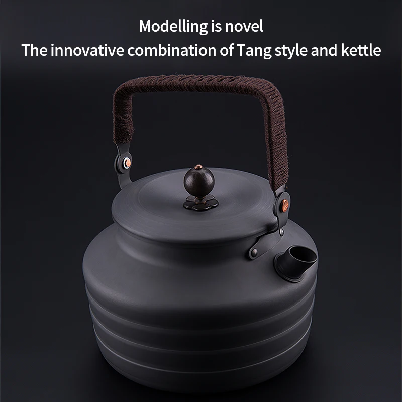 Outdoor Picnic Supplies 1.3L Ancient Chinese Tang Style Kettle Boil Tea Kettle Alumina Water Jug Retro Canteen Camping Water Pot
Outdoor Picnic Supplies 1.3L Ancient Chinese Tang Style Kettle Boil Tea Kettle Alumina Water Jug Retro Canteen Camping Water Pot