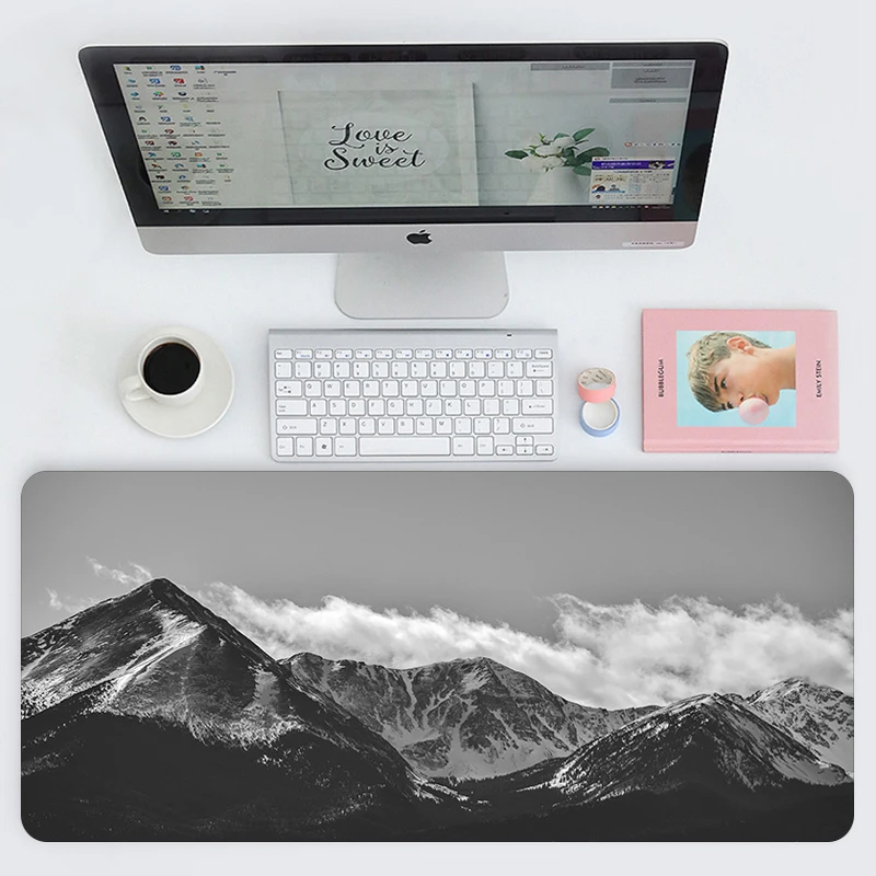 Mouse pad Simple Gray Color Series Office Washable Protect Desk Pad Diy Gaming Keyboard Pad Mountain Computer Pad Mat Table Mat
Mouse pad Simple Gray Color Series Office Washable Protect Desk Pad Diy Gaming Keyboard Pad Mountain Computer Pad Mat Table Mat