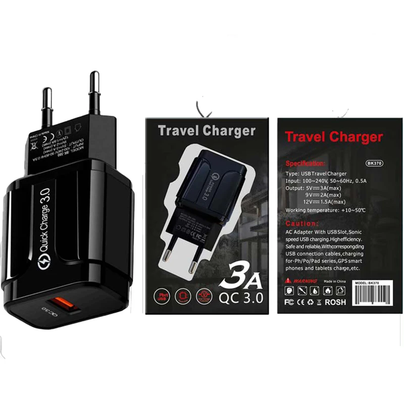 100PCS/Lot USB 3A Fast Charging Mobile Phone Adapter for iPhone12 Pro Max EU/US Plug Wall Charger for Xiaomi Huawei Samsung
100PCS/Lot USB 3A Fast Charging Mobile Phone Adapter for iPhone12 Pro Max EU/US Plug Wall Charger for Xiaomi Huawei Samsung