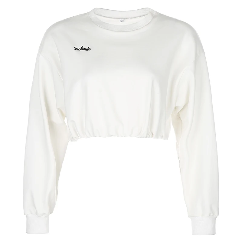 Casual Letter Embroidery Sweatshirts for Women Oversized Autumn Basic Tops Shirts Streetwear Homewear Fashion Tops Cuteandpsycho
Casual Letter Embroidery Sweatshirts for Women Oversized Autumn Basic Tops Shirts Streetwear Homewear Fashion Tops Cuteandpsycho