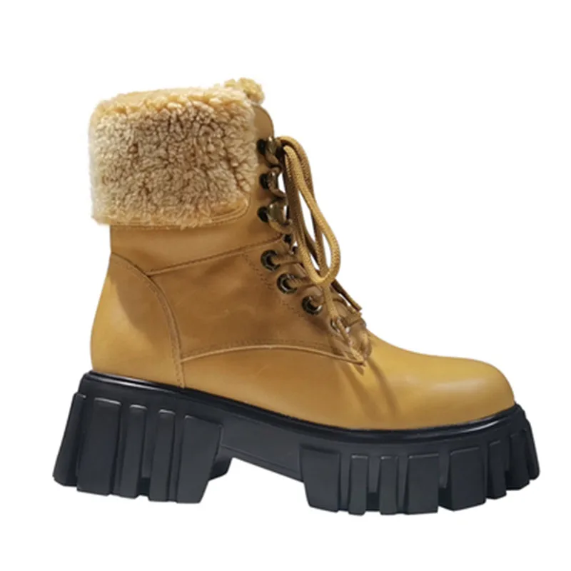 Prova Perfetto Comfortable Ankle Boots For Women Plush In Thick Bottom Cross-tied round toe Classics Winter Women's Shoes 2021 
Prova Perfetto Comfortable Ankle Boots For Women Plush In Thick Bottom Cross-tied round toe Classics Winter Women's Shoes 2021