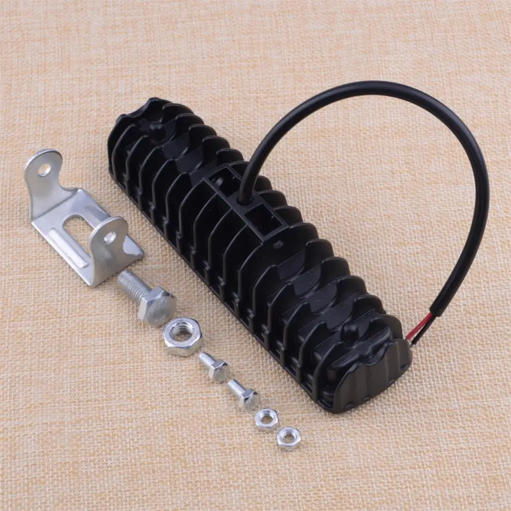 Car 6LED 12V Bright Waterproof Light Spot Work Bar Driving Fog Offroad Lamp 6500K~7500K 18W 800LM
Car 6LED 12V Bright Waterproof Light Spot Work Bar Driving Fog Offroad Lamp 6500K~7500K 18W 800LM