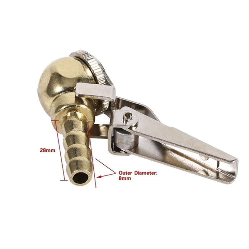 1pc Tire Air Car Tire Inflator with Clip for Car Tire Repair Tools Chuck Inflator Gauge Brass Ball Auto
1pc Tire Air Car Tire Inflator with Clip for Car Tire Repair Tools Chuck Inflator Gauge Brass Ball Auto