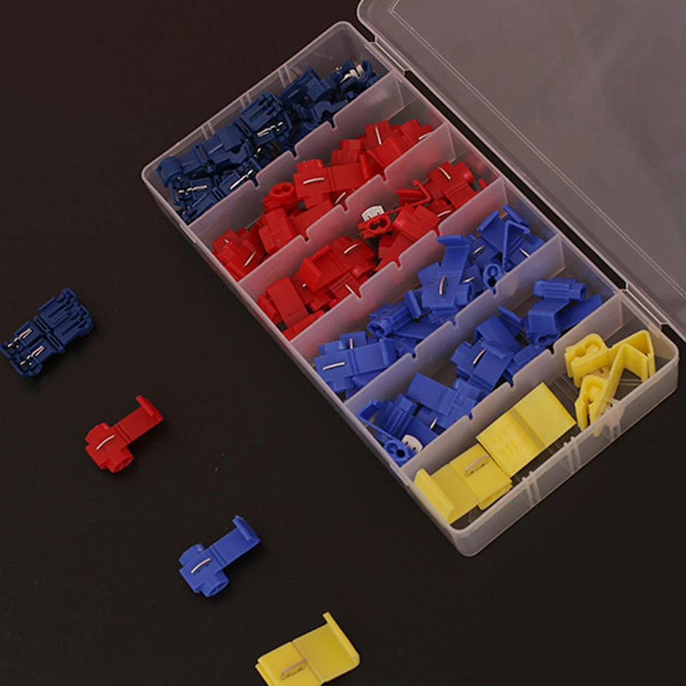 65pcs/box Wire Cable Connectors Terminals Crimp Scotch Lock Quick Splice Electrical Car Boat Motorcycle 0.5mm-4mm Kit Tool Set
65pcs/box Wire Cable Connectors Terminals Crimp Scotch Lock Quick Splice Electrical Car Boat Motorcycle 0.5mm-4mm Kit Tool Set