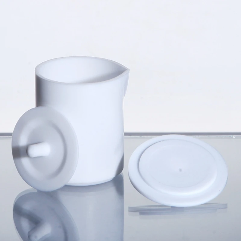 2pcs/lot Laboratory PTFE Polytef Beaker with Lid Cover Acid and Alkali Resistant F4 ptfe Griffin Beaker Laboratory Equipment
2pcs/lot Laboratory PTFE Polytef Beaker with Lid Cover Acid and Alkali Resistant F4 ptfe Griffin Beaker Laboratory Equipment