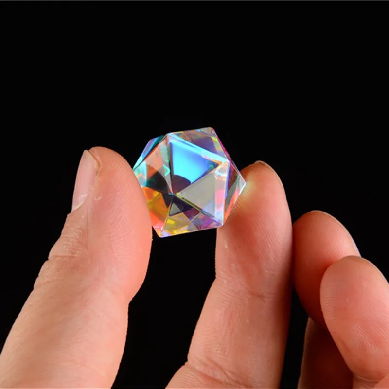 Фото Подарок на праздник 18 мм кубический научный куб оптическая Призма фотография с(China)