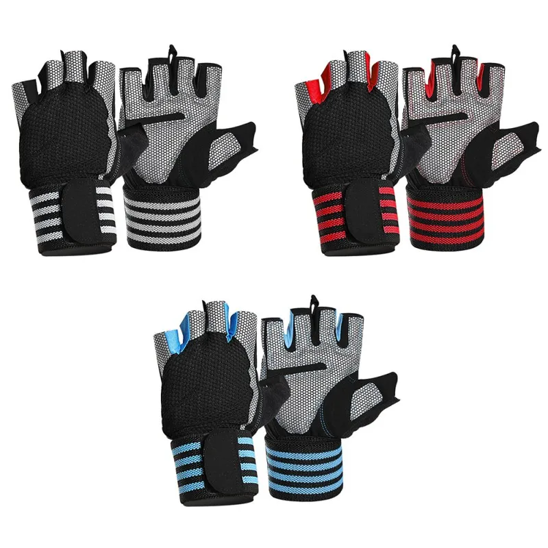 Unisex Cycling Workout Gloves Weight Lifting Gloves With Wrist Support For Gym Training Full Palm Protection For Fitness
Unisex Cycling Workout Gloves Weight Lifting Gloves With Wrist Support For Gym Training Full Palm Protection For Fitness