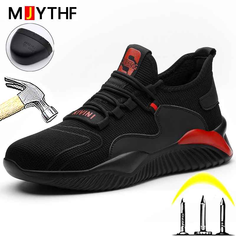 Drop Shipping Men's Steel Toe Cap Protective Work Shoes Outdoor Anti Smashing Shoes Men Puncture Proof Safety Shoes Sneakers
Drop Shipping Men's Steel Toe Cap Protective Work Shoes Outdoor Anti Smashing Shoes Men Puncture Proof Safety Shoes Sneakers