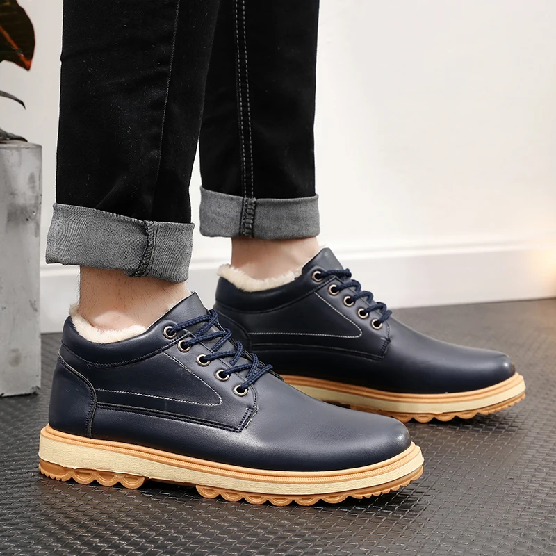 2020 Men Winter Snow Boots Warm Boots Plush Ankle Boot Snow Work Shoes Casual Men's Snow Boots
2020 Men Winter Snow Boots Warm Boots Plush Ankle Boot Snow Work Shoes Casual Men's Snow Boots