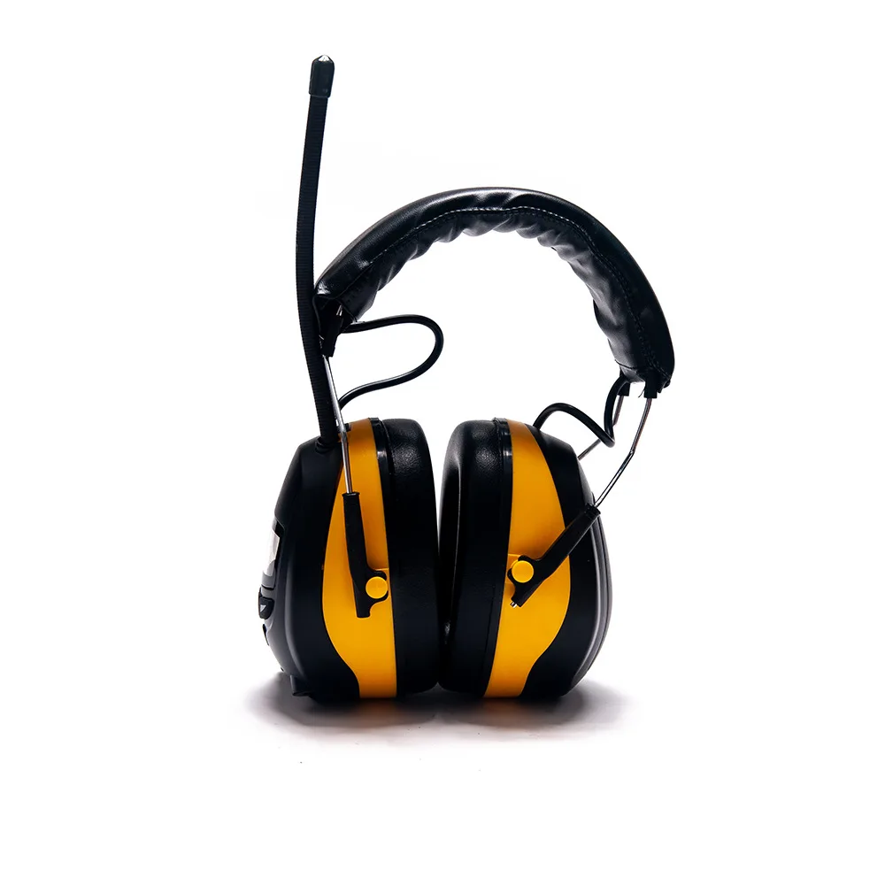 Electronic Hearing Protector Earmuff ABS+sponge NRR 22dB Ear Protector LCD Display AM FM Radio Earmuff For Factory
Electronic Hearing Protector Earmuff ABS+sponge NRR 22dB Ear Protector LCD Display AM FM Radio Earmuff For Factory