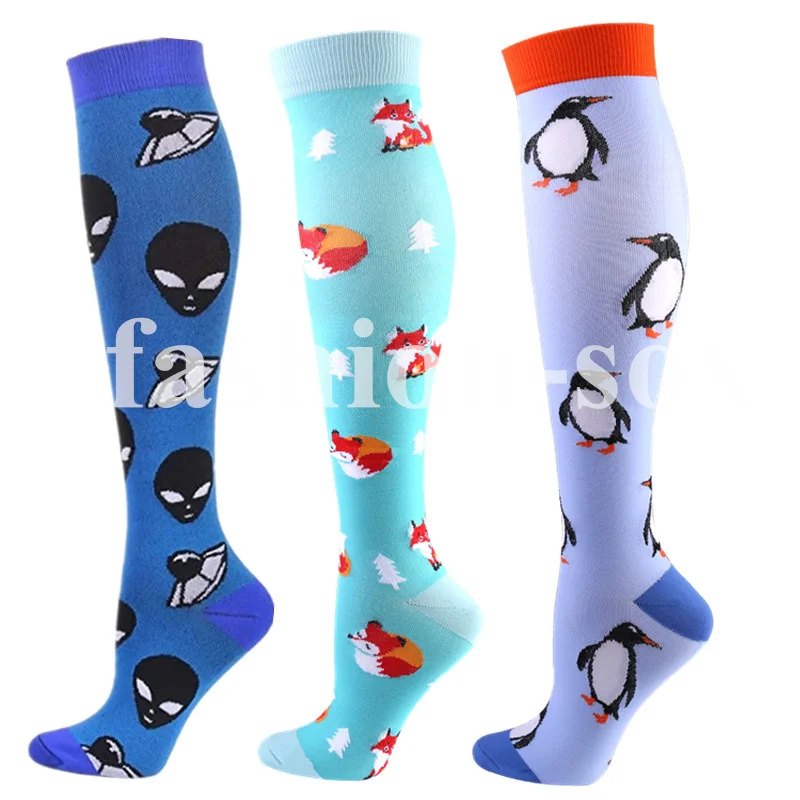 New Compression Socks Alien 20-30mmhg Knee High Socks Pregnancy Medical Varicose Veins Edema Diabetes Circulation Nurses Socks
New Compression Socks Alien 20-30mmhg Knee High Socks Pregnancy Medical Varicose Veins Edema Diabetes Circulation Nurses Socks