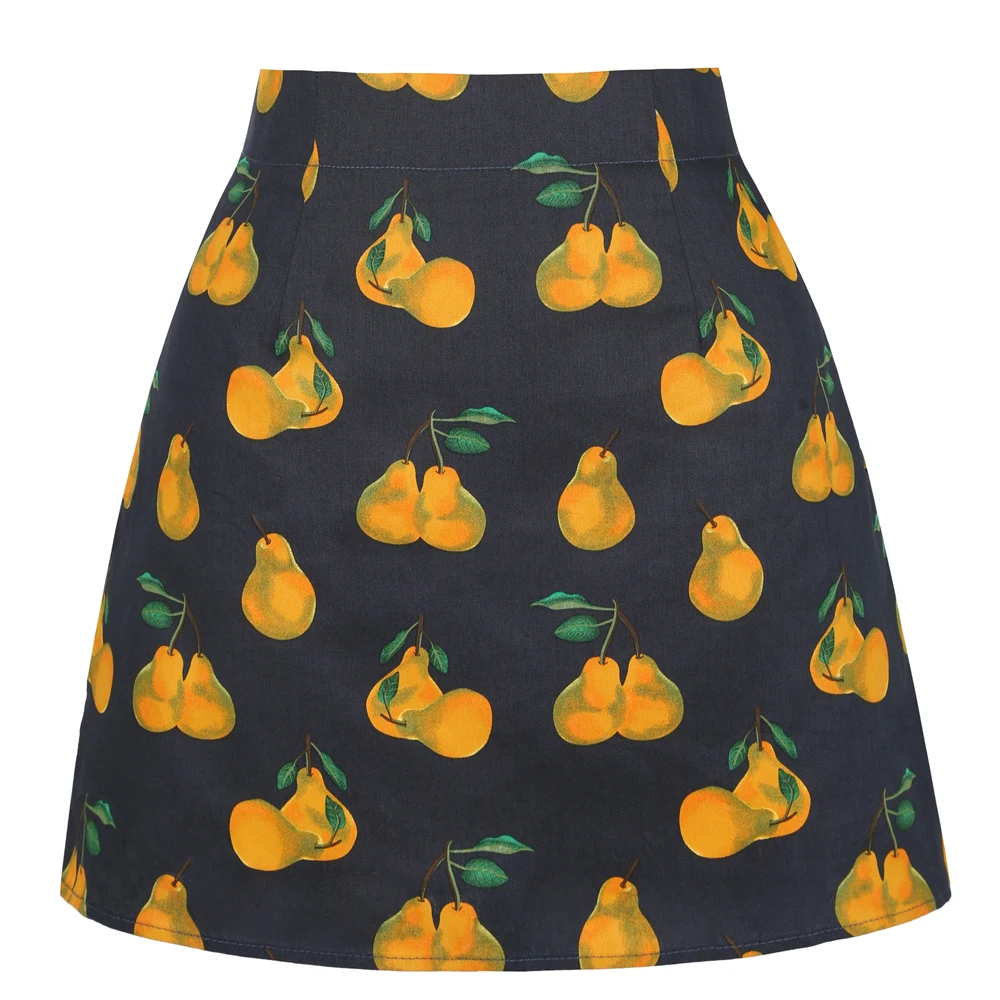 Высококачественная Летняя женская хлопковая юбка SS0008, офисная, с принтом фруктов и груш, Ретро стиль, Сексуальная мини-юбка в винтажном стил...
Высококачественная Летняя женская хлопковая юбка SS0008, офисная, с принтом фруктов и груш, Ретро стиль, Сексуальная мини-юбка в винтажном стил...