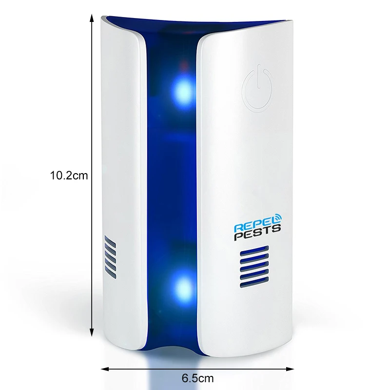 New Ultrasonic Electronic Mosquito Killer Repellent Mice Cockroach Mosquitoes Moths Insect Killer Pest Control
New Ultrasonic Electronic Mosquito Killer Repellent Mice Cockroach Mosquitoes Moths Insect Killer Pest Control