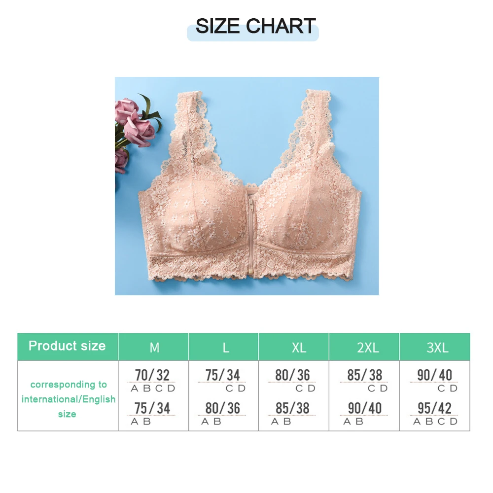 Non-steel Ring Underwear Front Buckle Zipper Lace Sexy Beautiful Back Full Cup Thin Section Collection Vice Breast Anti-sag Bra
Non-steel Ring Underwear Front Buckle Zipper Lace Sexy Beautiful Back Full Cup Thin Section Collection Vice Breast Anti-sag Bra