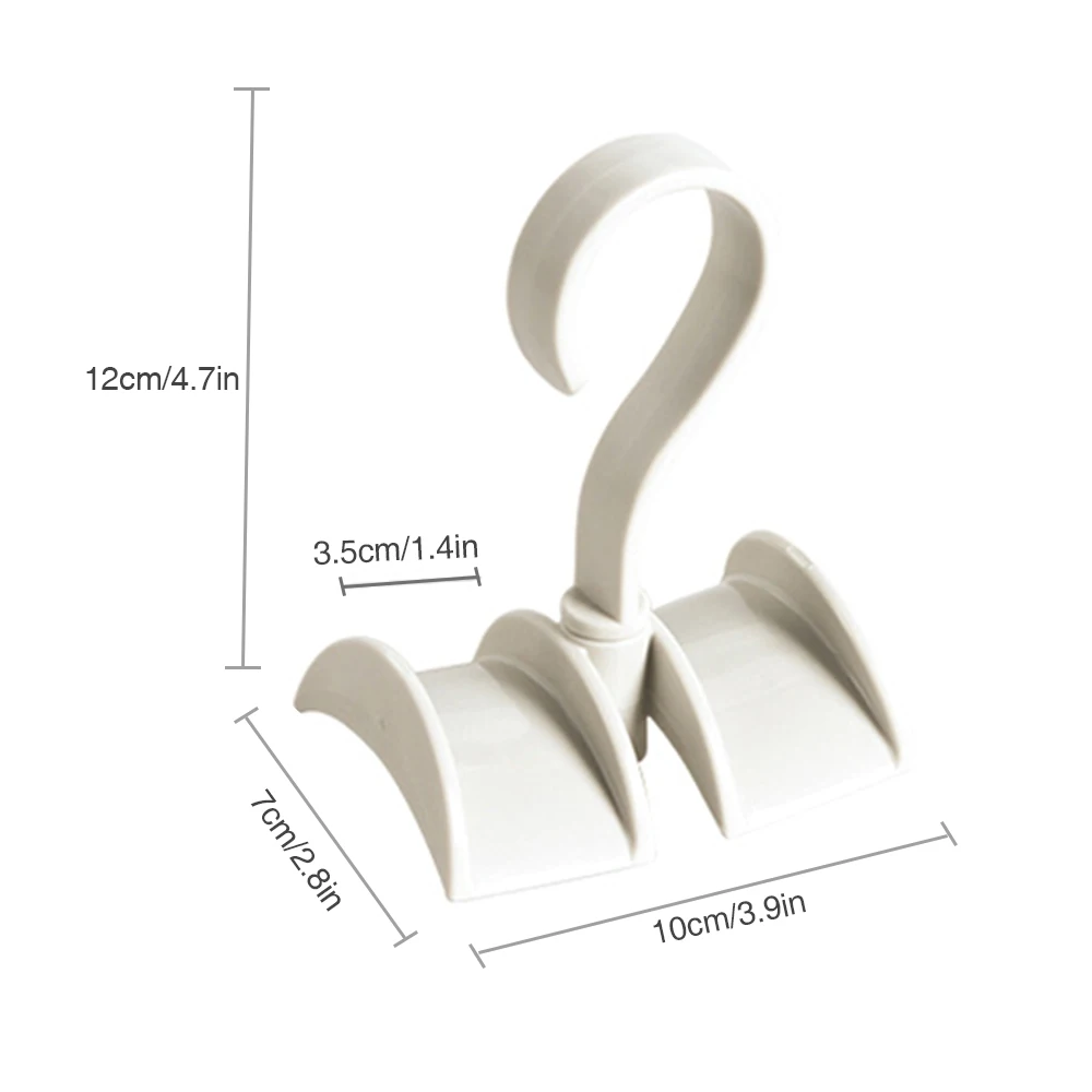 2PC 360-Degree Rotatable Hanger Home Use Wardrobe Multi-Function Bag Tie Hanger Scarf Rack Clothes Storage Rack Organizer
2PC 360-Degree Rotatable Hanger Home Use Wardrobe Multi-Function Bag Tie Hanger Scarf Rack Clothes Storage Rack Organizer