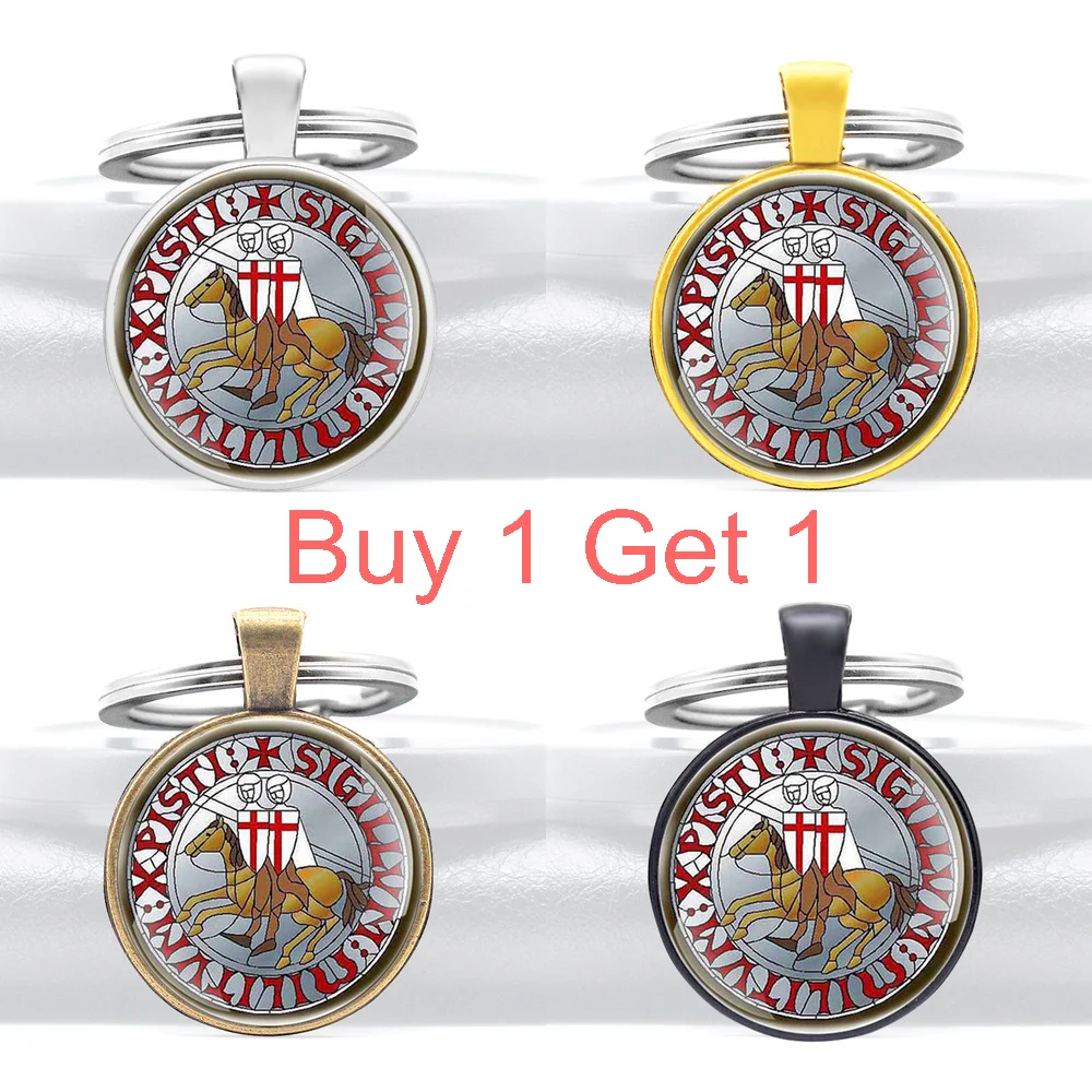Buy 1 Get 1 Classic Unique the Crusaders Glass Cabochon Key Rings Retro Men Women Key Chain
Buy 1 Get 1 Classic Unique the Crusaders Glass Cabochon Key Rings Retro Men Women Key Chain