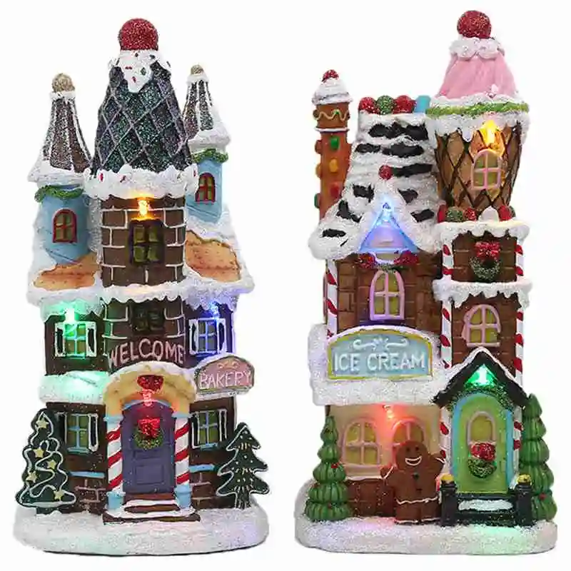 Lighting Up Christmas Doll Figurine Artificial Tree Tiny House Village,LED Light Decorative Christmas House
Lighting Up Christmas Doll Figurine Artificial Tree Tiny House Village,LED Light Decorative Christmas House