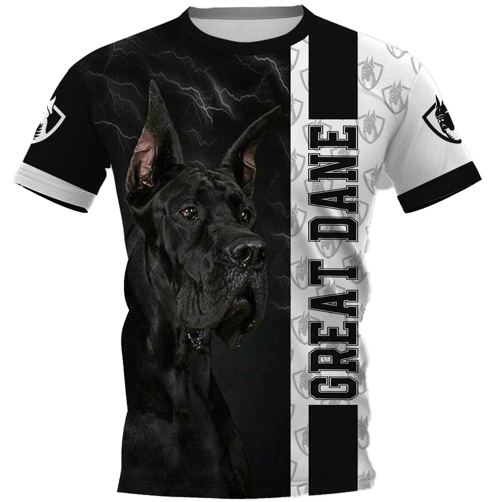 CLOOCL Great Dane T-shirt Animals 3D Graphic Black Sky Lightning Dogs T-shirts Splicing Casual Pullover Harajuku Streetwear
CLOOCL Great Dane T-shirt Animals 3D Graphic Black Sky Lightning Dogs T-shirts Splicing Casual Pullover Harajuku Streetwear