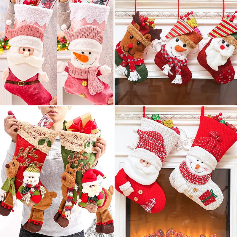 Christmas Stocking Christmas Decorations Woolen Christmas Ornaments Candy Bags Christmas Stockings Gift Bags Socks for Kid Gifts
Christmas Stocking Christmas Decorations Woolen Christmas Ornaments Candy Bags Christmas Stockings Gift Bags Socks for Kid Gifts