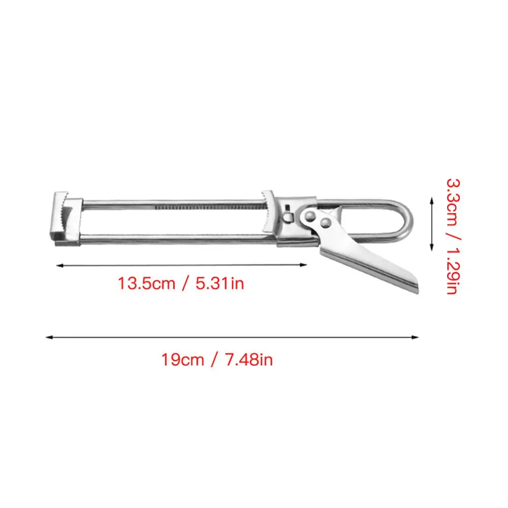 Adjustable Stainless Steel Can Opener Professional Manual Jar Bottle Opener Multifunction Can Opener Kitchen Accessories Gadgets
Adjustable Stainless Steel Can Opener Professional Manual Jar Bottle Opener Multifunction Can Opener Kitchen Accessories Gadgets
